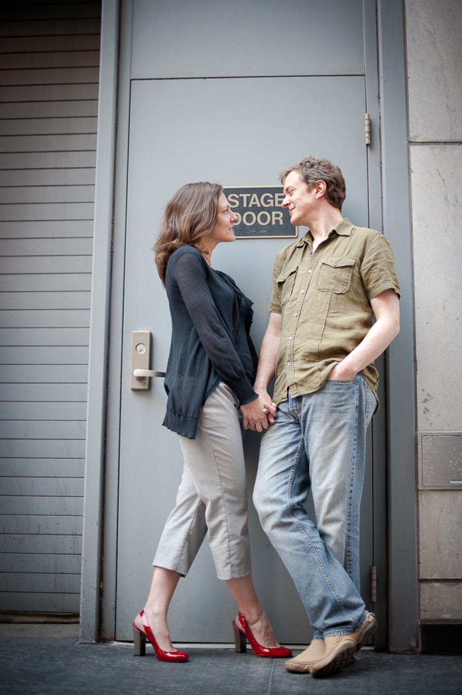 Tempe & Derek Stage Door